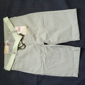 Levi's 511, slim fit, tan, khaki, shorts, size 10